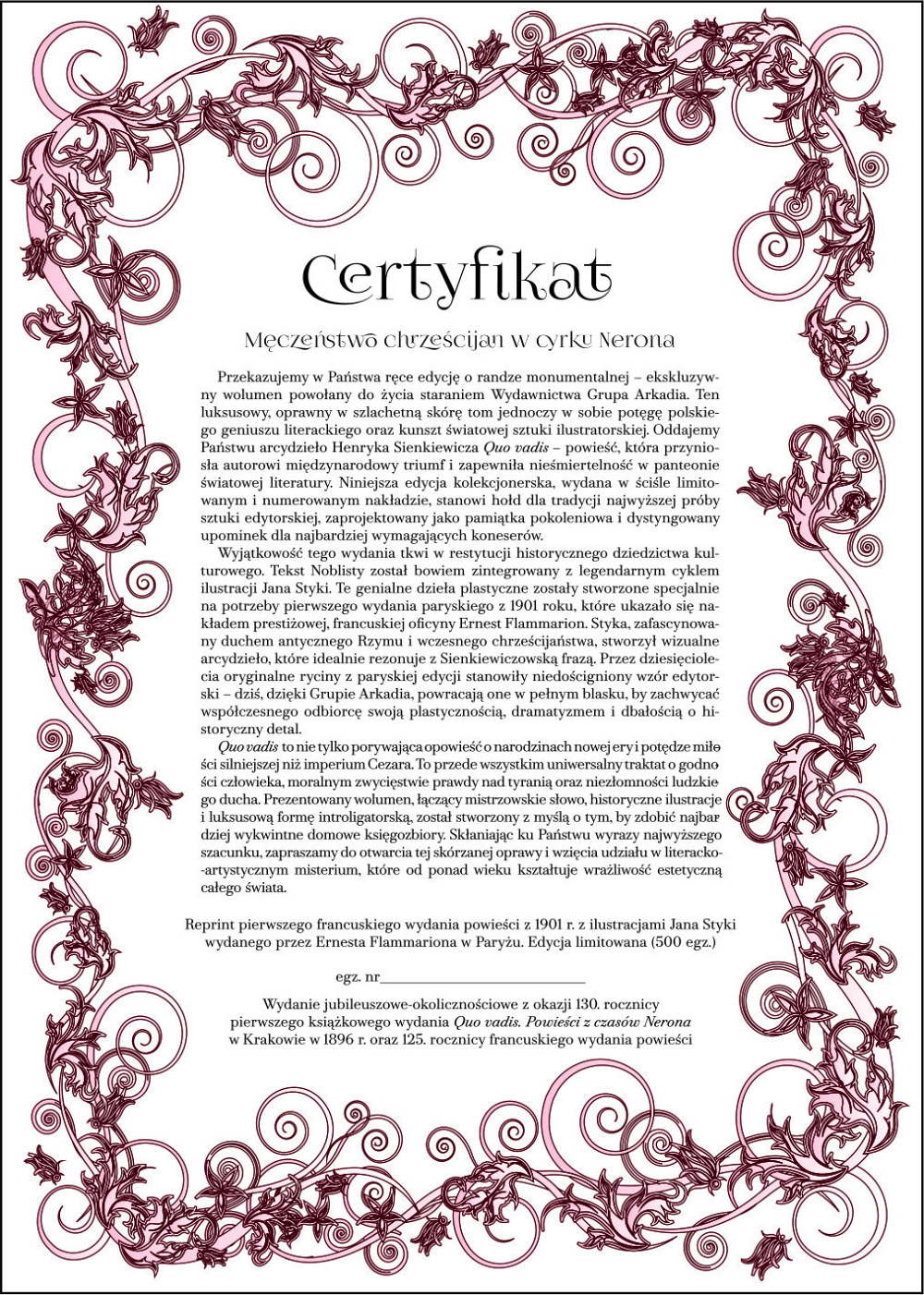 Quo Vadis Certyfikat Quo Vadis Certyfikat